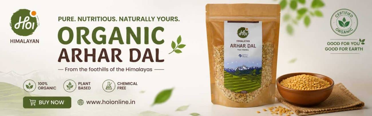 organic arhar dal