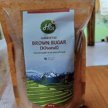 organic brown sugar - desi khand