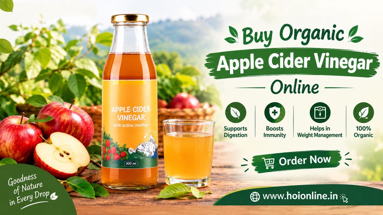 Apple cider vinegar online - Pure and organic