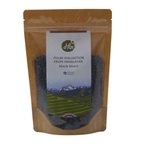 organic black soyabean - black bhatt dal